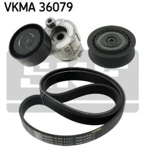 Комплект ременя полікліновий SKF VKMA 36079