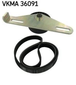 Роликовий модуль натягувача ременя (ролик, ремінь) SKF VKMA36091