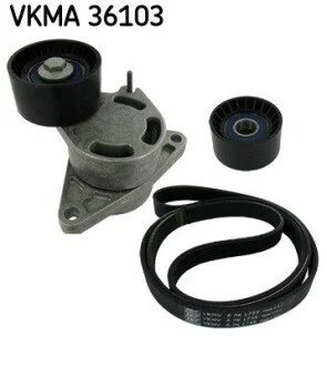 Роликовий модуль натягувача ременя (ролик, ремінь) SKF VKMA36103