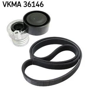 ZESTAW PASKA KLINOWEGO VKMA 36146 RENAULT CLIO III/MEGANE II/SCENIC II 1,4/1,6/1,5DCI 03- SKF VKMA36146