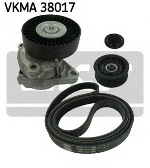 Комплект дорожного ремня SKF VKMA 38017 (фото 1)
