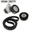 ZESTAW PASKA PK. DB C-CLASS(W203),(W204),CLK(W209),E-CLASS(W211)02-14 VKMA38079