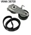 ZESTAW PASKA PK. MINI MINI (R50,R53),MINI CONVERTIBLE (R52)01-08 VKMA38700