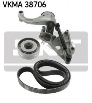 Комплект доріжкових пасків SKF VKMA 38706 (фото 1)