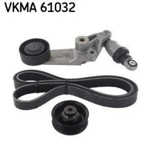 Комплект поликлинових ременів (з роликами) TOYOTA COROLLA, MR2 III 1.4/1.6/1.8 10.99-03.08 SKF VKMA61032 (фото 1)
