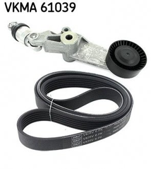 Комплект доріжкового ремня SKF VKMA 61039 (фото 1)