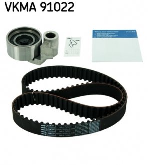 Комплект ГРМ (ремінь + ролик) SKF VKMA 91022 (фото 1)