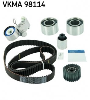 Комплект ГРМ (ремінь + ролик) SKF VKMA 98114