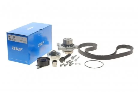 Комплект ГРМ, пас+ролик+помпа SKF VKMC 01244