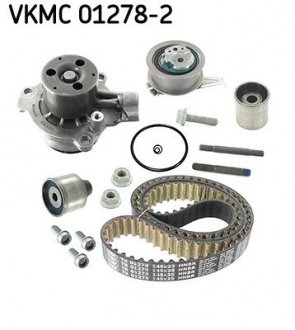 Комплект ременя ГРМ + помпа SKF VKMC 01278-2