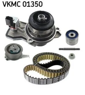 Water Pump & Timing Belt Kit SKF VKMC01350