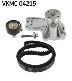 Комплект ГРМ, пас+ролик+помпа SKF VKMC 04215