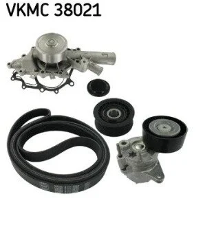 Насос води + комплект ручейковых ремней SKF VKMC38021