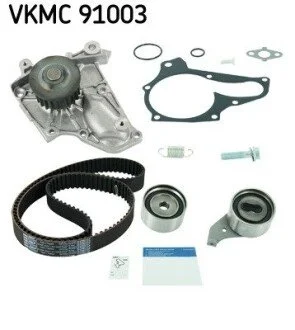 Комплект ГРМ, пас+ролик+помпа SKF VKMC 91003