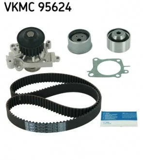 Комплект ГРМ, пас+ролик+помпа SKF VKMC 95624
