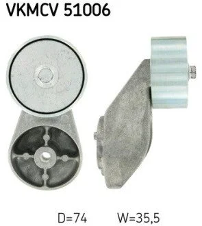 Ролик натяжний SKF VKMCV 51006
