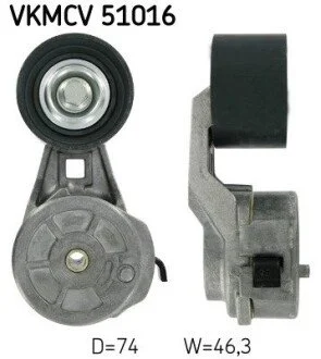 Ролик натяжний SKF VKMCV51016 (фото 1)
