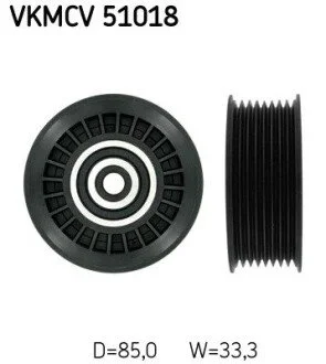 Направляючий ролик SKF VKMCV 51018 (фото 1)