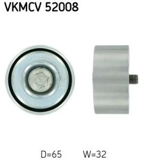 Ролик APV1086 D=65, W=32 SKF VKMCV 52008