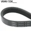 SKF Ремень поликлиновый 5SK628 (Elastic) VKMV 5SK628