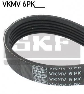 Ремінь поліклиновий.. SKF VKMV6PK1000 (фото 1)
