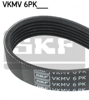 Дорiжковий ремінь SKF VKMV 6PK1070 (фото 1)