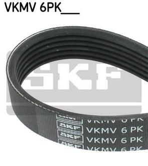 Ремень П-клиновой 6PK1390 SKF VKMV 6PK1390 (фото 1)