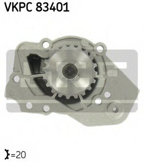 PEUGEOT Помпа воды 305/309/405 1,6-1,9 87- SKF VKPC 83401