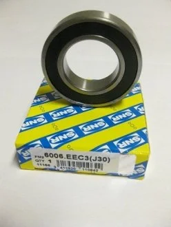 Пiдшипник в пiдвiсний 30x55x13 = 6006EE SNR NTN 6006EE.C3 (фото 1)