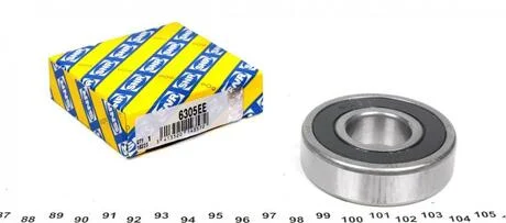 Подшипник шариковый Ford, Isuzu, Toyota (выр-во NTN) TW SNR NTN 6305EE (фото 1)