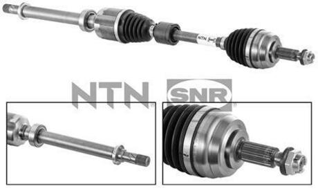 Приводна напіввісь SNR NTN DK55.017 (фото 1)