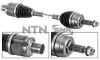 Привідний вал передн Прав 630мм DACIA DUSTER, DUSTER/SUV, RENAULT DUSTER 1.2/1.5D 10.10- DK55039