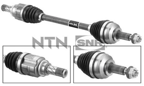 Półoś kpl. LOGAN/SANDERO lewa 1.0l Sce SNR NTN DK55235