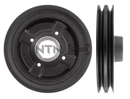 Шків колінчастого валу (кількість ребер: 2) MITSUBISHI L200, PAJERO CLASSIC, PAJERO II, PAJERO SPORT I 2.0/2.4/2.5D 12.90- SNR NTN DPF37300