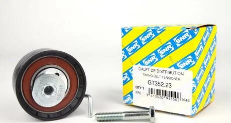 Ролик направляючий FORD/MAZDA/VOLVO B-Max/C-Max/Fiesta/Focus/Mondeo/2/C30/S40/V50 &quot;1.25-1.6&quot; 01&gt;&gt; SNR NTN GT352.23 (фото 1)