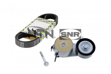 Комплект ременя генератора Fiat Doblo 1.4 05- (5PK1148) SNR NTN KA85808 (фото 1)