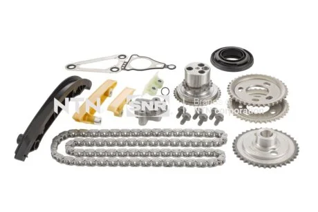 Комплект ГРМ (ланцюг + шестерня) FORD RANGER, TRANSIT, TRANSIT V363 2.0D/2.2D/2.4D 04.06- SNR NTN KDC45206 (фото 1)