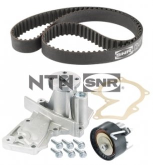 Комплект ГРМ, пас+ролик+помпа SNR NTN KDP452.270