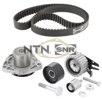 Комплект ГРМ (ремінь + ролик + водяний насос) OPEL ASTRA J, ASTRA J GTC, CASCADA, INSIGNIA A, INSIGNIA A COUNTRY, ZAFIRA C, MERCEDES CITARO 2 2.0D/7.7D 07.08- SNR NTN KDP453380