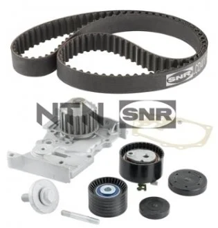 Комплект ГРМ, пас+ролик+помпа SNR NTN KDP455.570