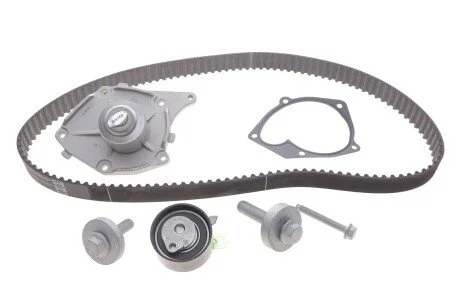Комплект ГРМ, пас+ролик+помпа SNR NTN KDP455.580