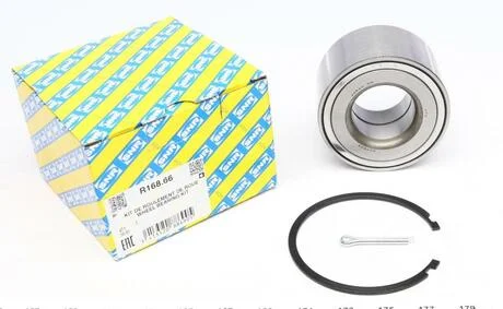 Подшипник ступицы зад. Nissan X-Trail (T30) 01-/Maxima (A33) 00- SNR NTN R168.66