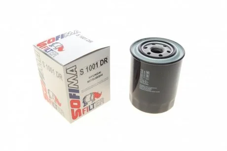 Фильтр масляный MISTUBISHI/HYUNDAI "1,8-2,5 "96-06 SOFIMA S1001DR