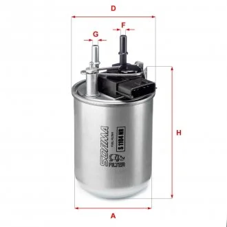 Фильтр топлива SOFIMA S1104NR