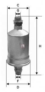 Фільтр паливний SOFIMA S1574B