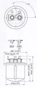 Фільтр паливний SOFIMA S1616B