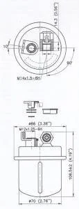 Фiльтр паливний SOFIMA S1617B