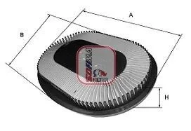 Фільтр повітряний SOFIMA S3210A