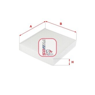 Фильтр салона Renault Clio/Dacia Logan 12- SOFIMA S 3256 C