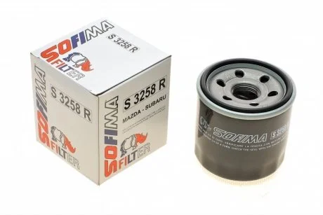 Фильтр масляный MAZDA/SUBARU "1,8-2,5 "96-01 SOFIMA S3258R